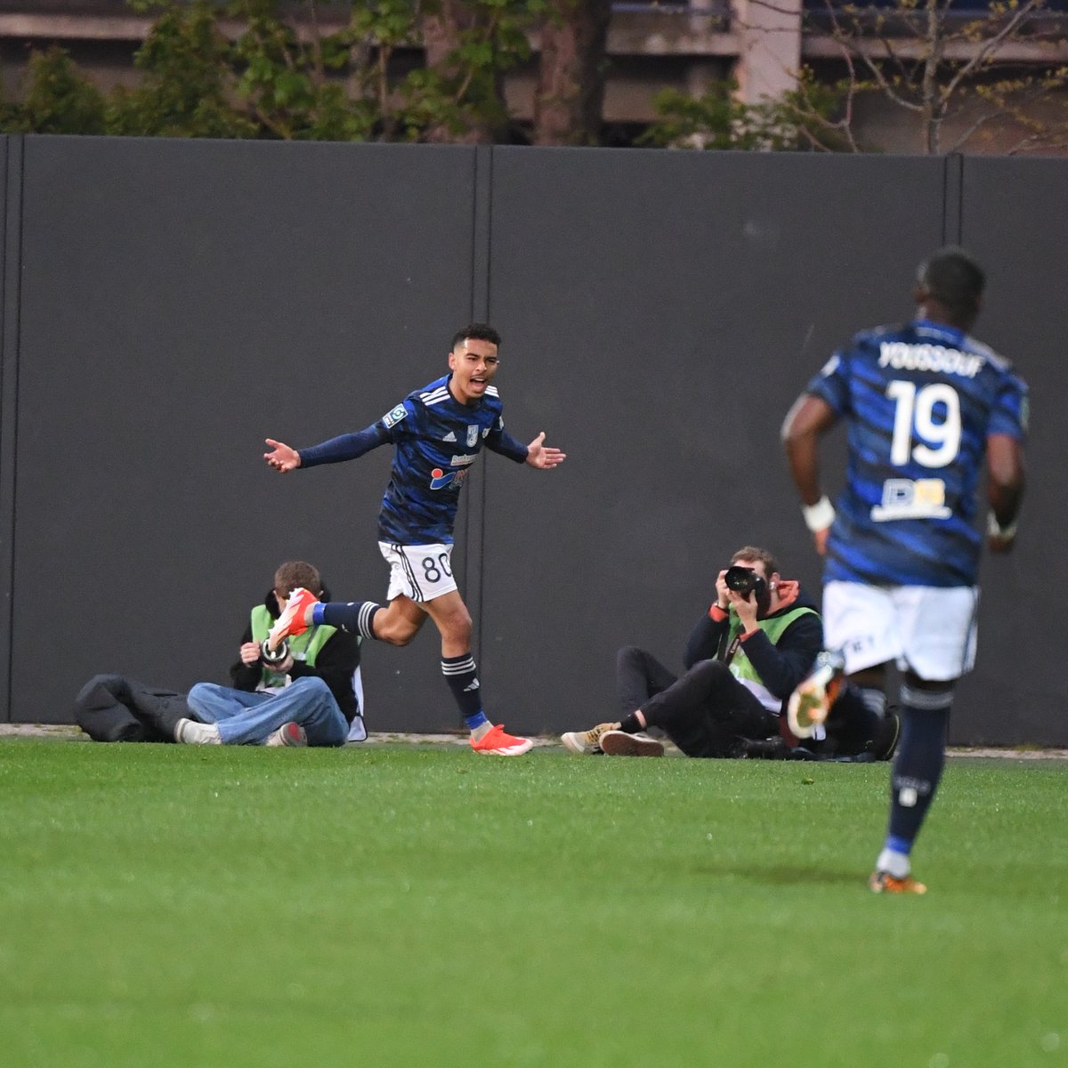 👶 Gessime Yassine 👶 ⚽️⚽️ 2e but de la saison pour la #PépiteduMois de février ! #USLDAJA (1-0)