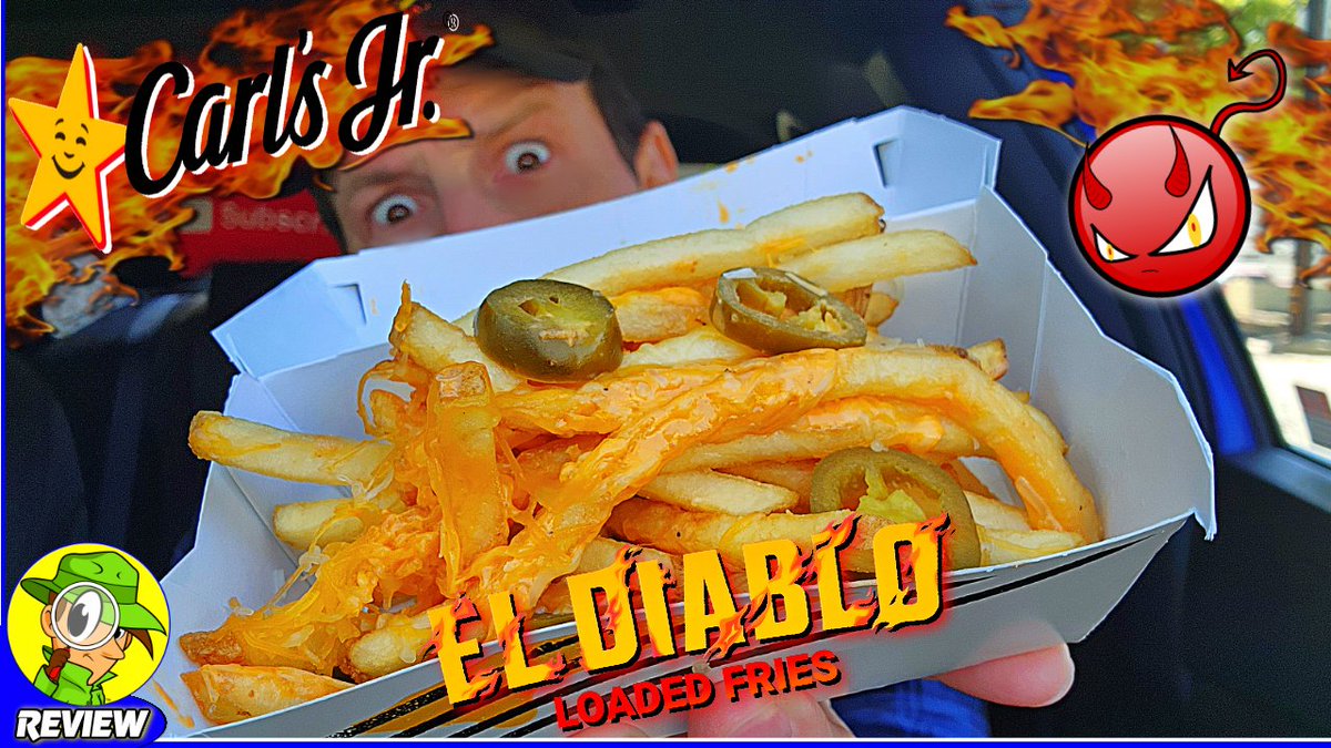 Carl's Jr.® El Diablo Loaded Fries Review 😈🍟 ⎮ Peep THIS Out! 🕵️‍♂️
youtu.be/OiGa_B1YSY0
#CarlsJr #ElDiablo #LoadedFries #FastFood #FoodReview #NewItem #PeepTHISOut #StayFrosty @CarlsJr @MENACE @ChewBoom @MashedHQ @Localish