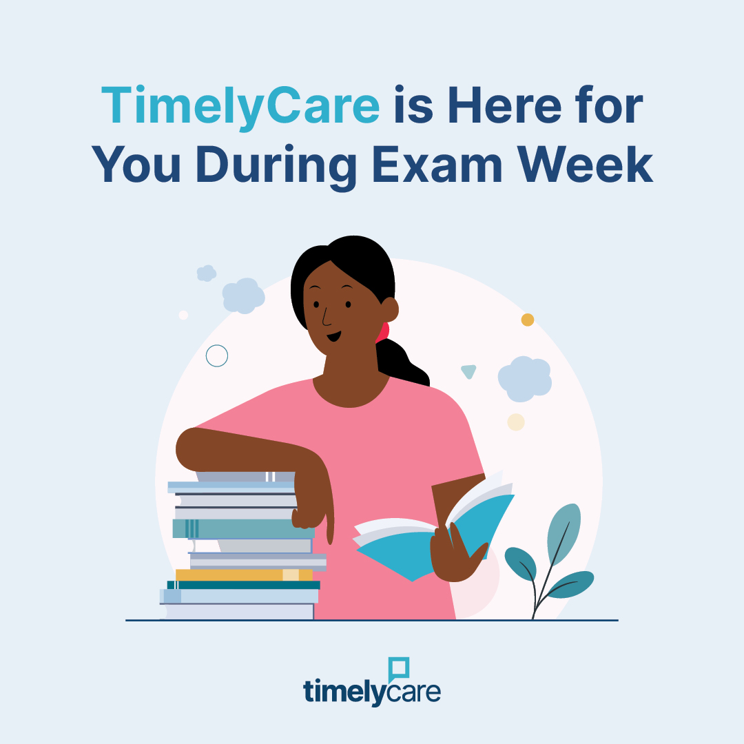 Take a breath and center yourself as you prep for final exams. You've got this! TimelyCare virtual care is available whenever you need it. 🔗 Access care: bit.ly/3Mpka3d #FinalsWeek #TimelyCare