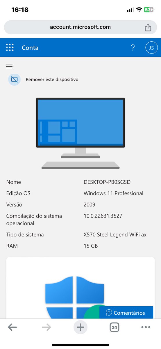 Como é possosivel eu estar com Windows 11 versão dele ser 2009?  

Explica, explica aí <a href="/MicrosoftBr/">Microsoft Brasil</a>