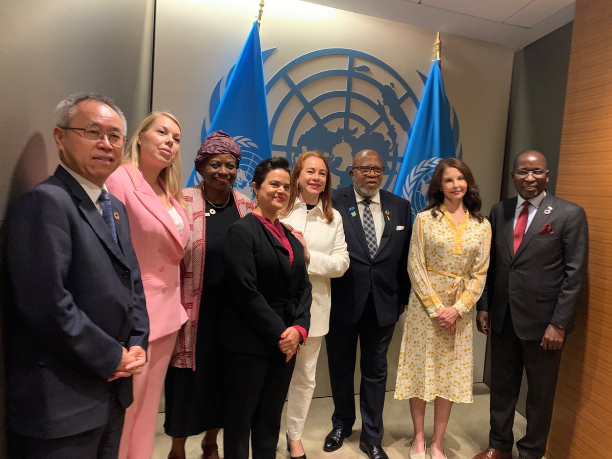 UN General Assembly President, Dennis Francis, leads commemoration of 30th Anniversary of the International Conference on Population & Development. Among guest speakers are UNGA73 President & Director @GWLvoices, @UNFPA Exec-Director @Atayeshe & Goodwill Ambassador @AshleyJudd