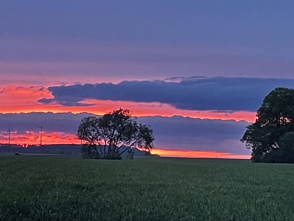 Was für ein Sonnenuntergang!!!