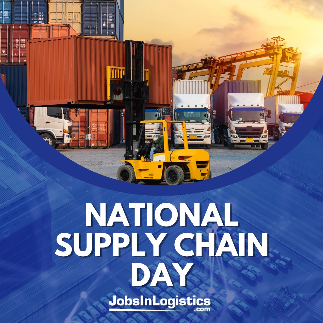 Happy #NationalSupplyChainDay! 🚚 Let's celebrate the intricate web and the people within it that keep our world moving seamlessly. From production lines to delivery trucks, all #supplychain professionals are hard at work every day transporting the goods we need! #supplychainday