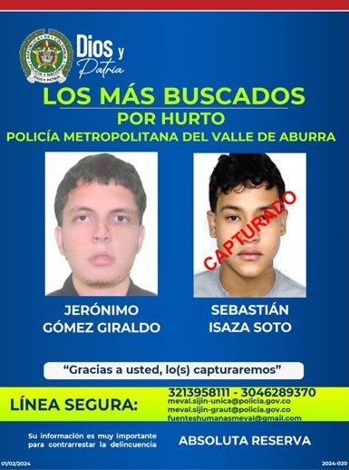 PoliciaMedellin tweet picture