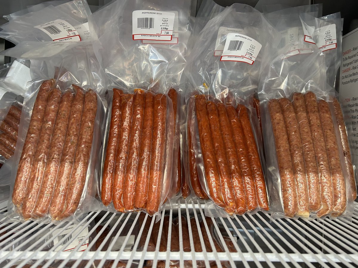 BabcoMeats's tweet photo. Today’s the day!
We are now open to the public.
-
-
-
Come check out our great selection of jerky, pep sticks, steaks and much more.
Hours:
9am - 6pm Mon - Fri
10am - 5pm Sat
Closed - Sunday
#saskbeef #babcomeats #openingday #localmeat https://t.co/hz14RX8dtk