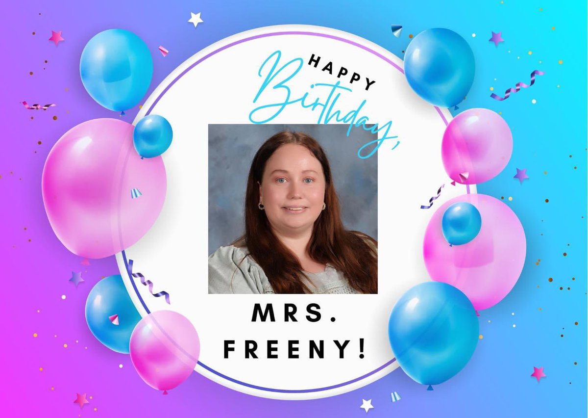 Help us wish one of our fabulous paraprofessionals, Mrs. Freeny, a very happy birthday! #AimForExcellence #BeeTheImpact #TeamMCPSS #LearningLeading