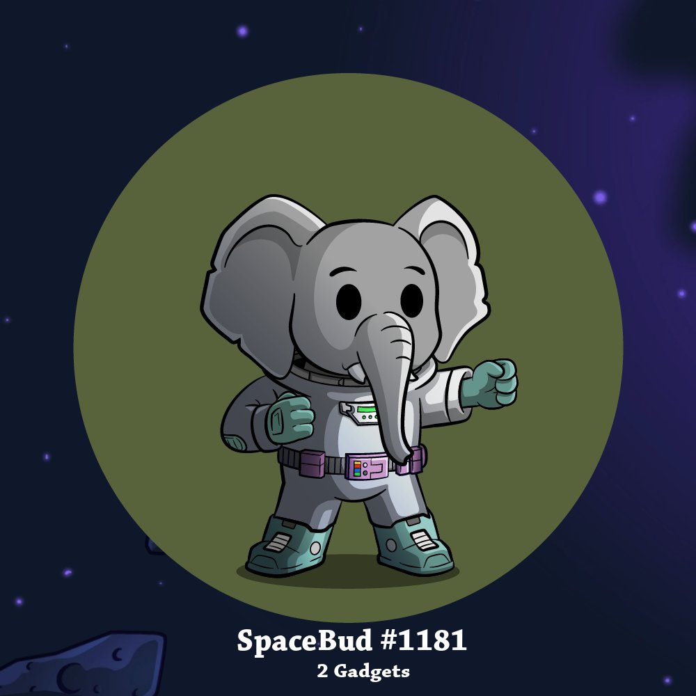 SpaceBudzSales's tweet photo. SpaceBud #1181 type: Elephant 🐘 (0.62%) sold on https://t.co/zgwCjNwvZp for ₳13,000 ($5,885.10) 🔥

Buyer: $cardano.xxx
Seller: $mrasiankix https://t.co/Dya4V2BE7u