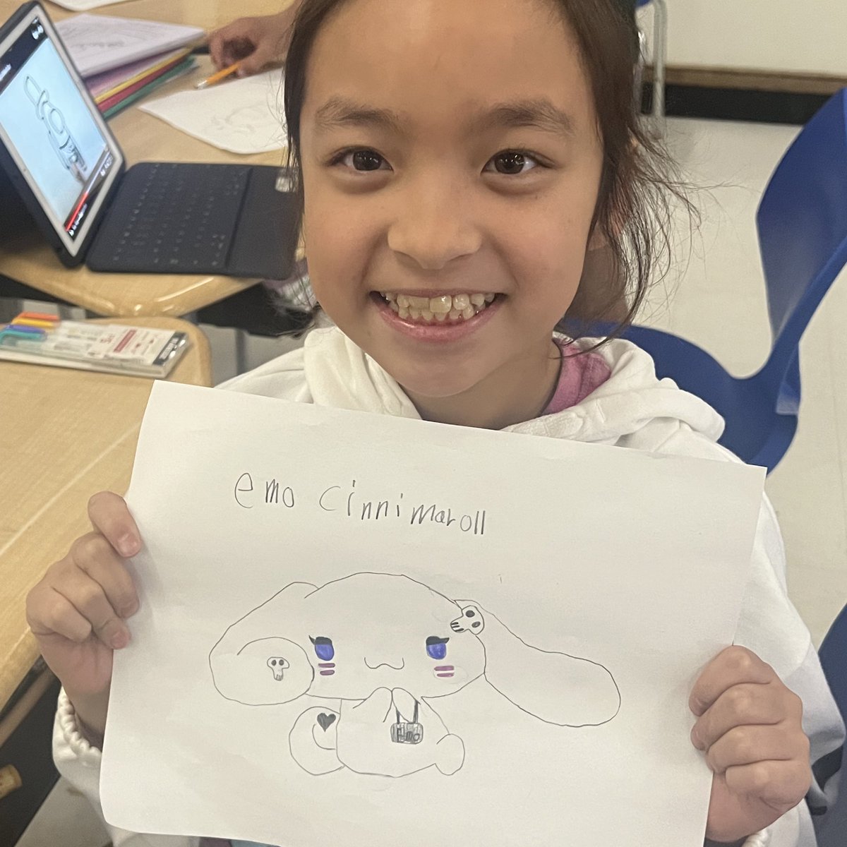 ABC countdown… A: show off your Art 🙌🏽👏🏽 #WeAreD97 #LongfellowBears