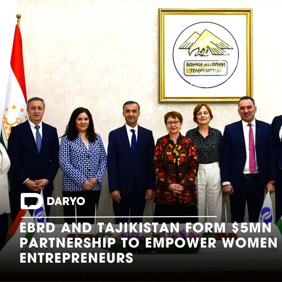 @EBRD and #Tajikistan form $5mn #partnership to empower #women #entrepreneurs

Extended under the EBRD's Women in Business (#WiB) program for #CentralAsia, supported by the #WomenEntrepreneursFinanceInitiative, aims to provide vital #financial resources to #womenowned and managed…