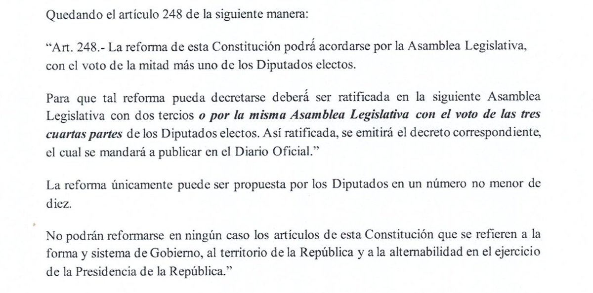 Con 64 votos a favor, Asamblea autoriza ver con dispensa de trámite la petición de reforma a la Constitución, pese a la jurisprudencia que prohíbe hacer reformas a la misma tras una elección.