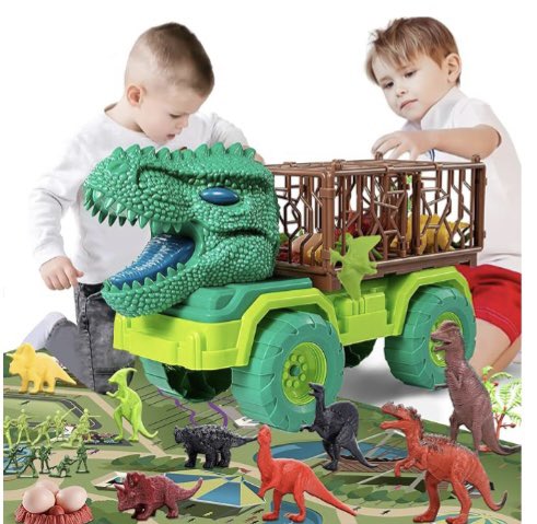 Transportador de dinosaurios de 66 piezas, para festejar  el día del niño en: amazon.com, #registrategratis compraloyteloenvio.com se encarga de que tus compras 🛍️ lleguen a la comodidad de tu hogar, sin problemas aduanales !