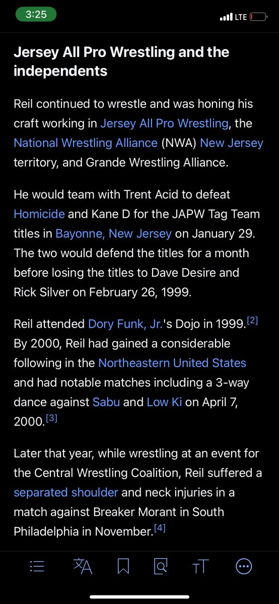 From his Wikipedia, he was a mainstay during JAPW’s earlier days.  RIP