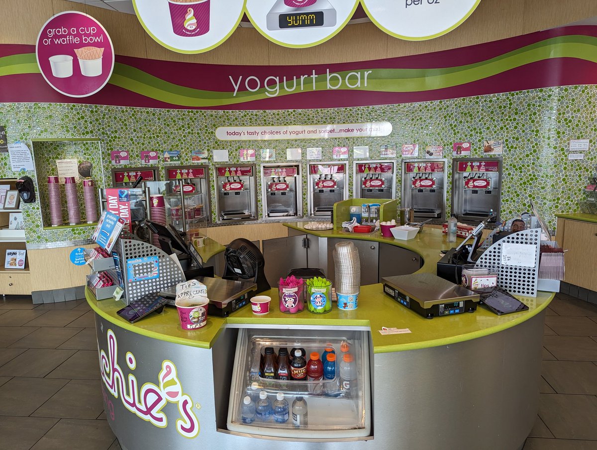 Just beat the heat at #Menchies with #SkyTab by #Shift4! Installing this cool tech while enjoying frozen yogurt = ultimate chill vibes on a hot day. We even integrated with their custom rewards program!🍦☀️