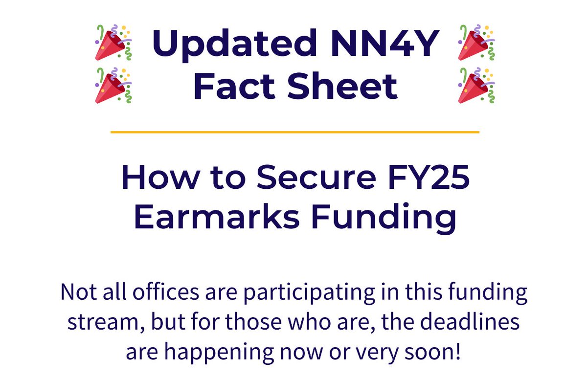 The latest FY25 U.S. House Earmarks Guidance has been updated! Unfortunately, non-profits are now excluded from HUD EDI funding. As of now, the U.S. Senate is still using the FY24 guidance. Learn more--> bit.ly/3JFb8i3 #endyouthhomelessness