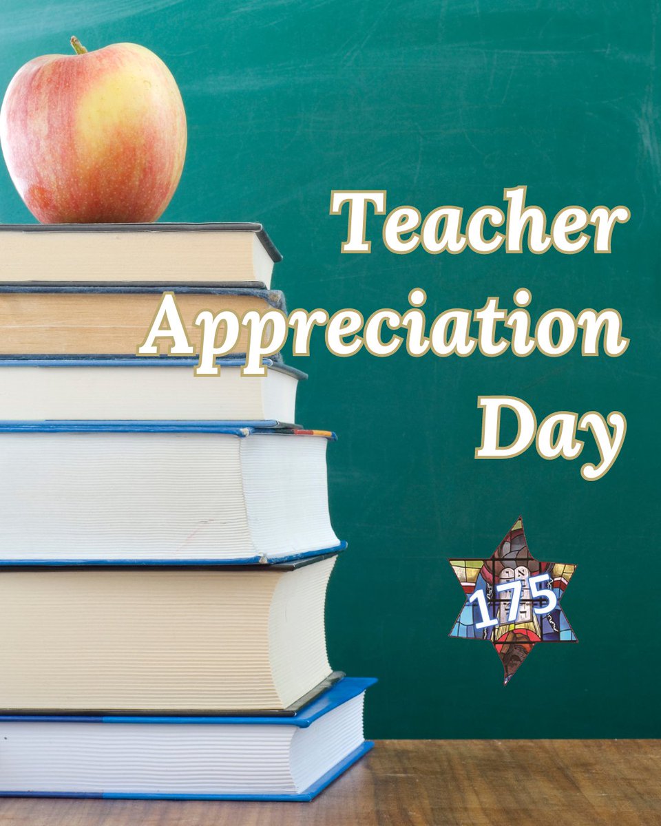 Thank you to all the teachers who inspire, guide, and nurture our minds and hearts. Your impact lasts a lifetime. 🍎✨

💻vassartemple.org

#vassartemple #dutchesscounty #jewishstudies #teacherappreciationday #thankateacher #teacherappreciation