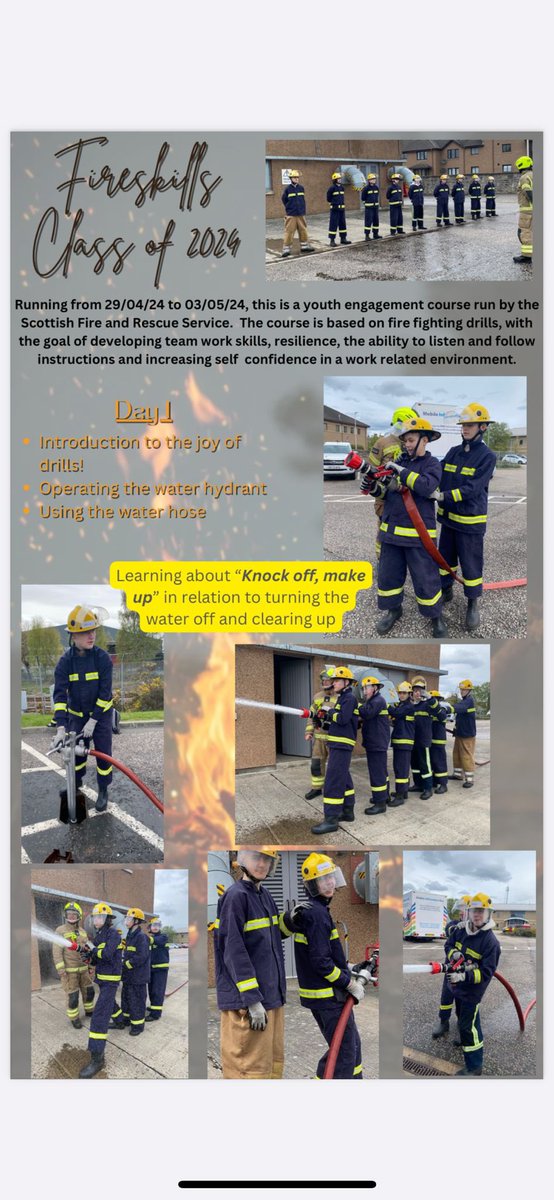 A fantastic start to the Fire Skills course 2024. Well done #TeamEA