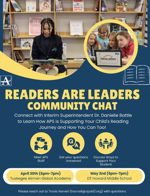 Hope to see you there! #ReadersAreLeaders