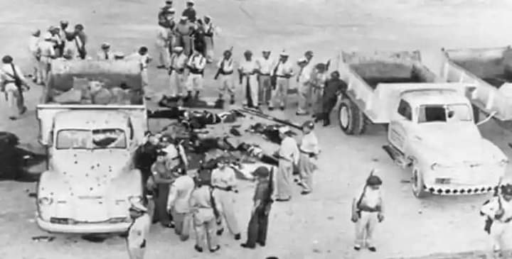 #CubaViveEnSuHistoria 29 de abril de 1956 una audaz acción contra la tiranía batistiana protagonizan varias decenas de jóvenes encabezados por Reynold García, quienes tratan de tomar por asalto el Cuartel Goicuria en pleno centro de la ciudad de Matanzas.