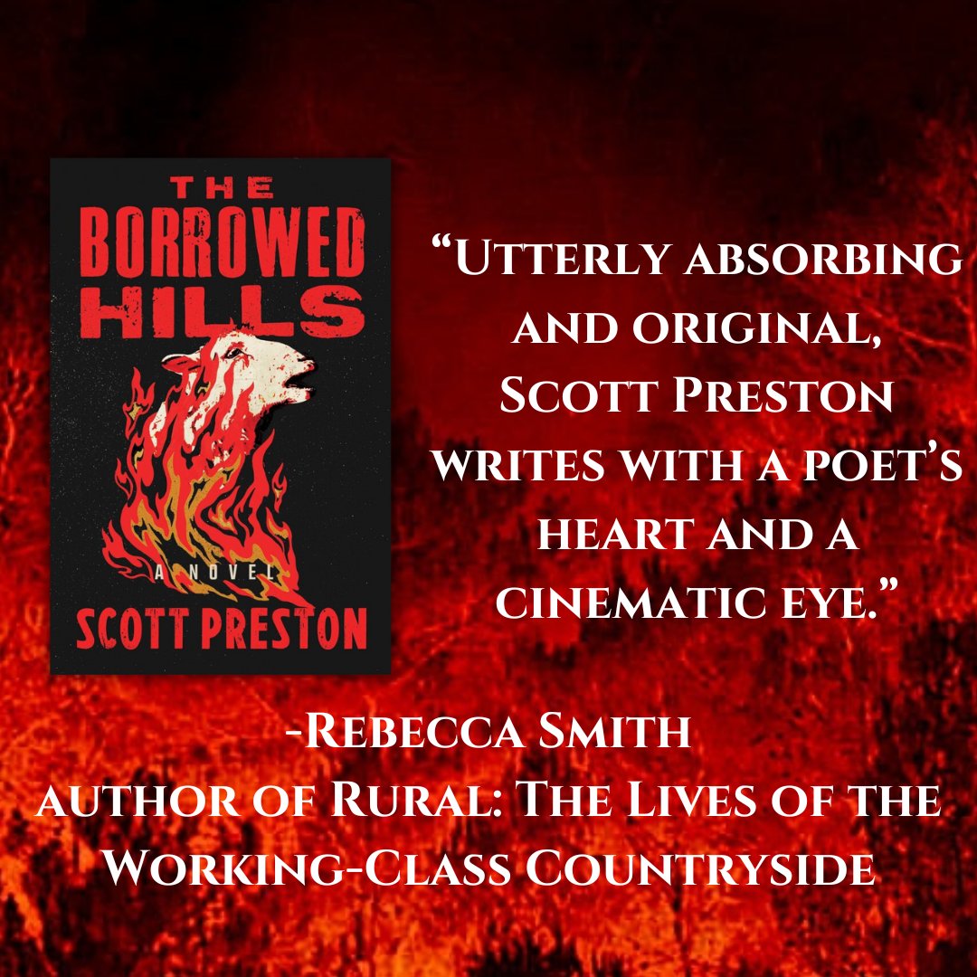THE BORROWED HILLS by @Scott__Preston is a thrilling adventure that reimagines the American Western for Britain’s moors and mountains where survival is in the blood. We're running a giveaway on @goodreads! No purch. nec. US 18+ 4/1-4/30 goodreads.com/giveaway/show/…