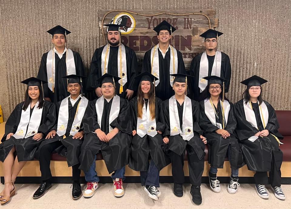 Congrats to these DHS students who will walk the stage to receive their associate degrees from STC May 3rd. In addition to earning their high school diplomas, these students will obtain associate degrees in Biology, Engineering, Criminal Justice, or Interdisciplinary Studies.