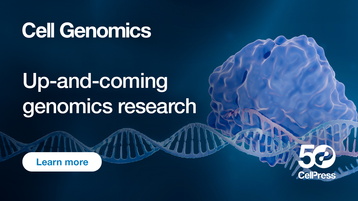 Read up-and-coming #genomics research from @CellGenomics focusing in on two rising topics—#CRISPR and #Neurogenomics hubs.li/Q02vlVvs0 On target for our first Impact Factor in June 2024