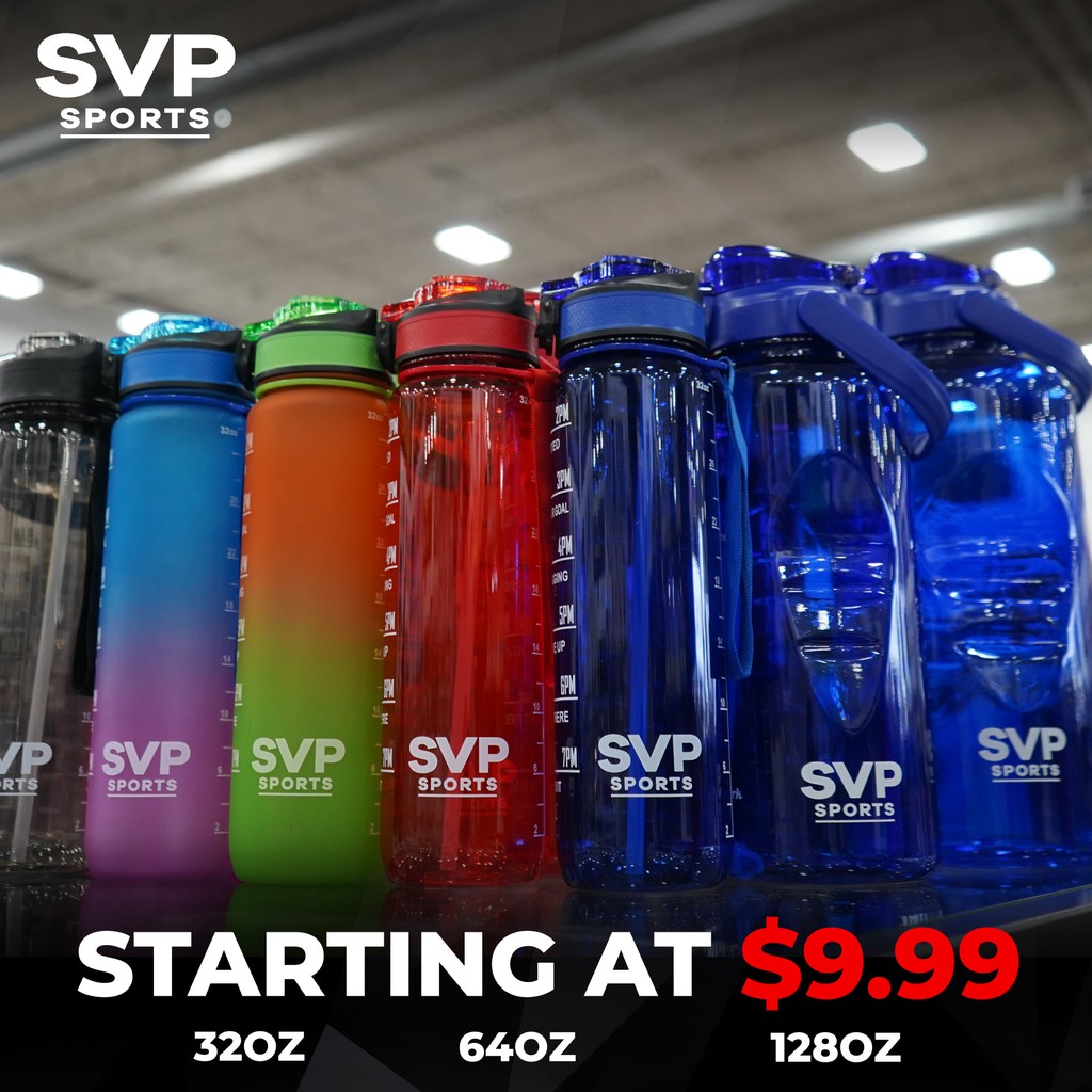 Quench your thirst on-the-go with our SVP Hydration Water Bottles. Simple, durable, and ready for any adventure. 💧 Starting at $9.99 >> Reg. Up to $39.99.

Shop In-Store & Online at SVPSPORTS.CA

#WaterBottles #hydrationbottle #sipinstyle #SVPSports