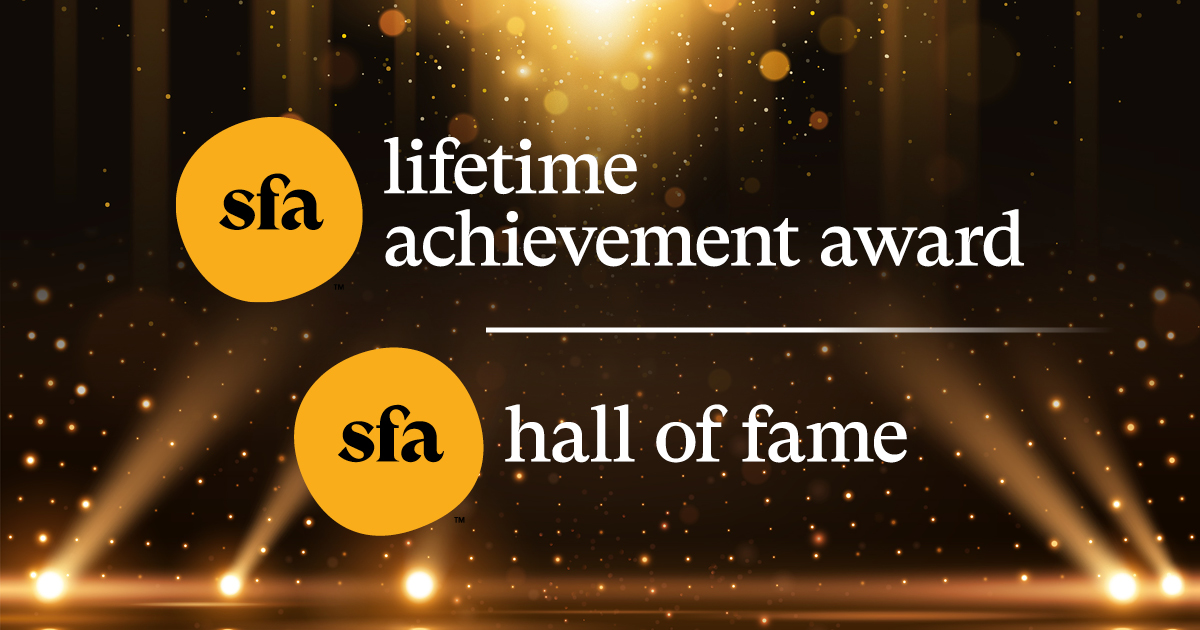 SFA Announces 2024 Lifetime Achievement Award Winners, Hall of Fame Honorees brnw.ch/21wJixs