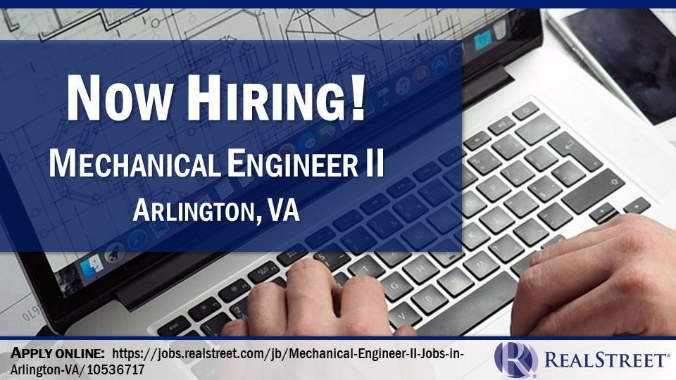 Take the next step in your mechanical engineering career! We have a great job opportunity in the Washington, DC metro area. Apply today! jobs.realstreet.com/jb/Mechanical-…  #engineer #engineering #engineeringjobs #jobs