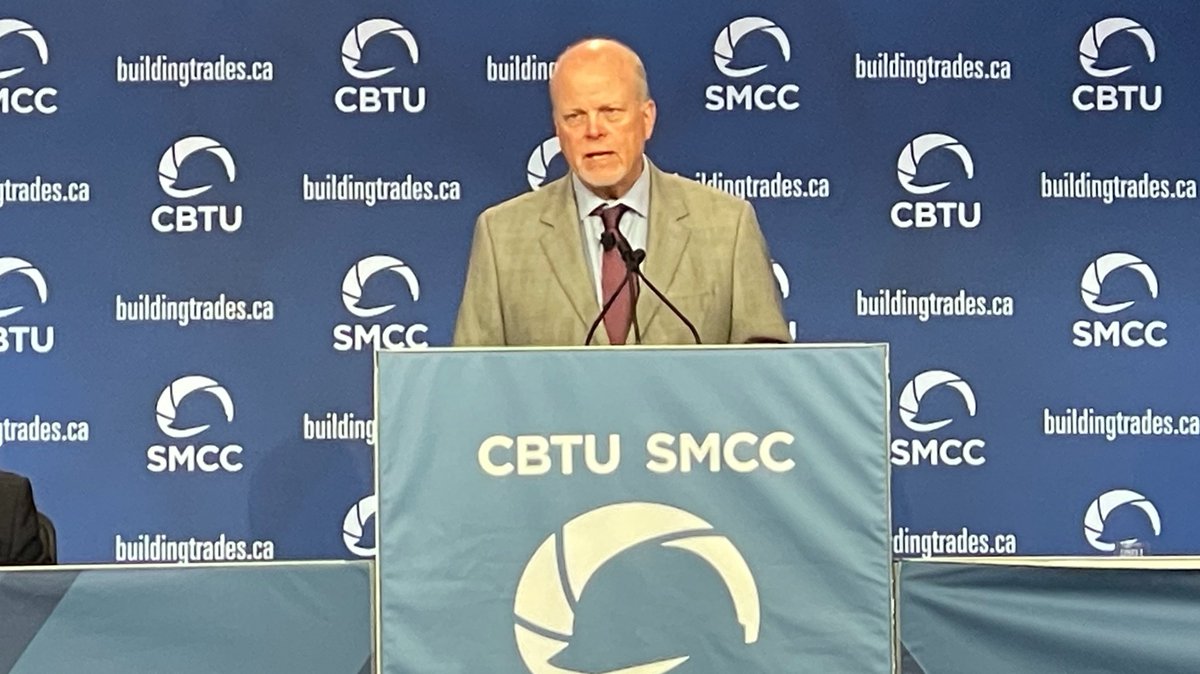 Executive Director of @cdntrades Sean Strickland spoke on the great initiatives being undertaken by Building Trades councils and unions across the country. #cdntrades #buildingtrades