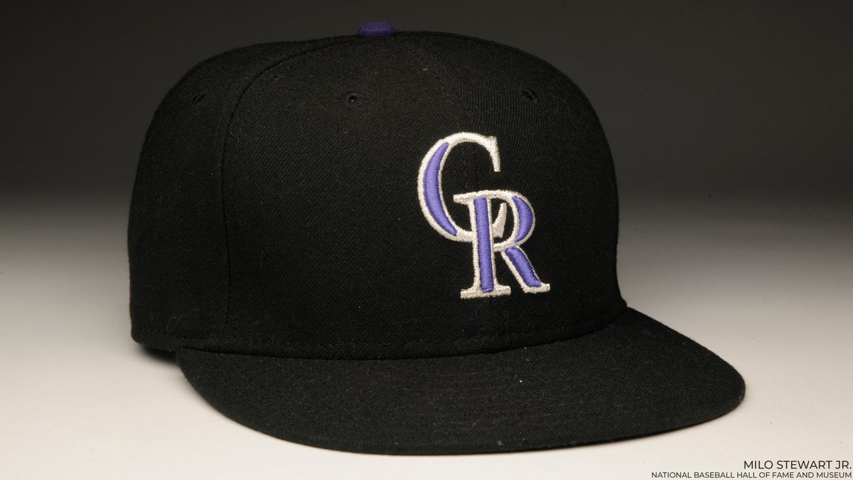 The unassisted triple play is even rarer than a perfect game. Turning the trifecta #OTD in 2007, the 13th in AL/NL history, Troy Tulowitzki’s @Rockies cap from that day is preserved in the Museum’s collection.
