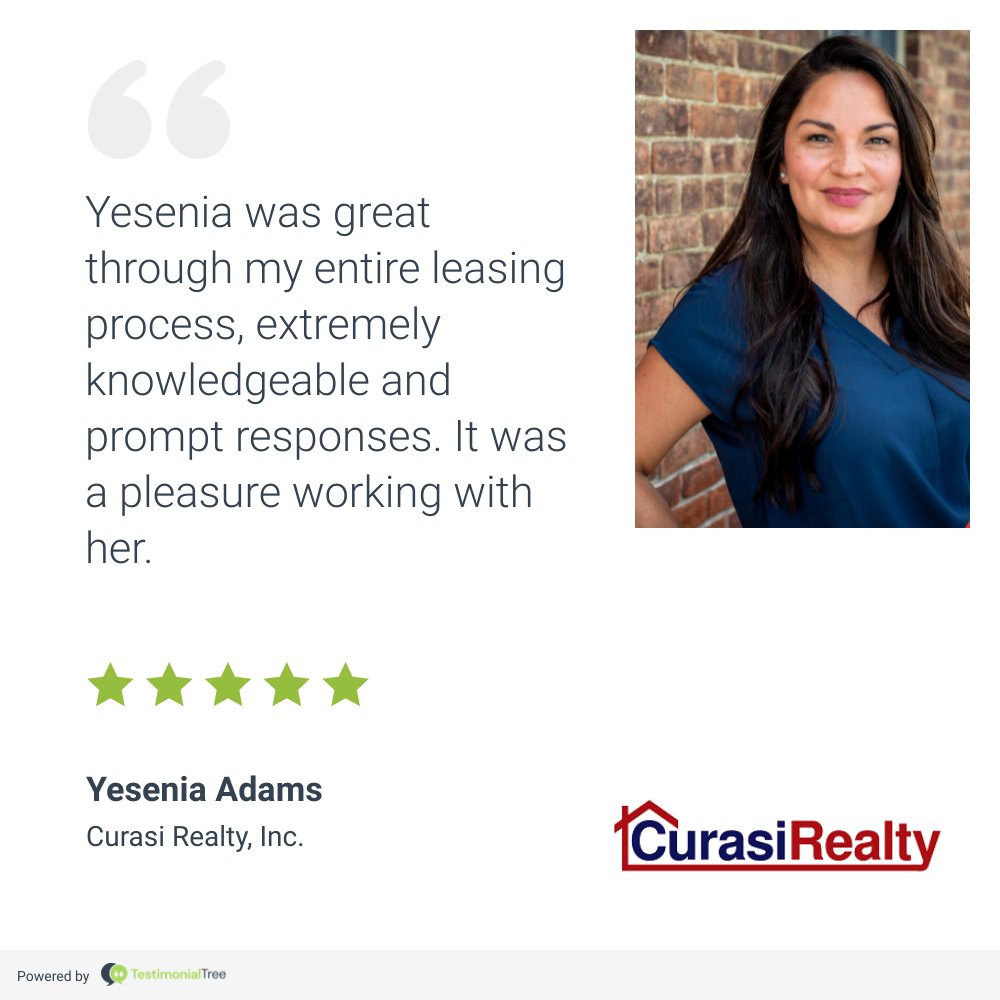 To learn more about Yesenia Adams visit website:
yeseniaadams.curasirealty.com

#CurasiRealty #RealEstateCareers #LeadingRE #HudsonValley #OrangeCountyNY #NY #USA