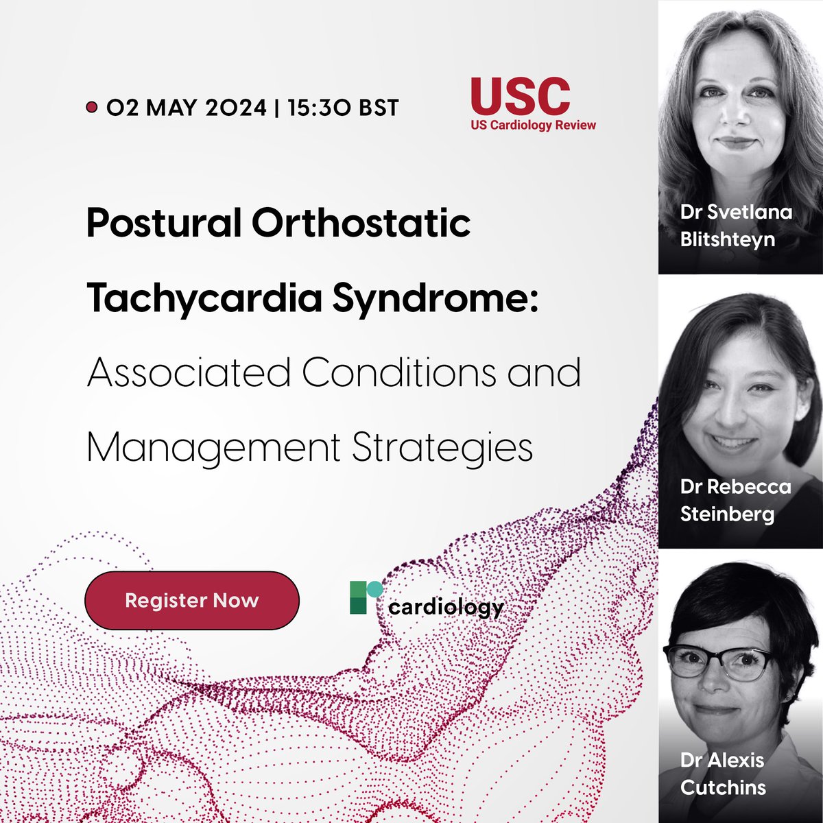 🩺Attention cardiologists, neurologists and other HCPs! Join a panel of expert authors this week at our upcoming broadcast on Postural Orthostatic Tachycardia Syndrome and future care avenues. 📅 May 2, 15:30 BST/16:30 CEST Register today👉 ow.ly/CTqI50Rr9pb #POTS #MedEd