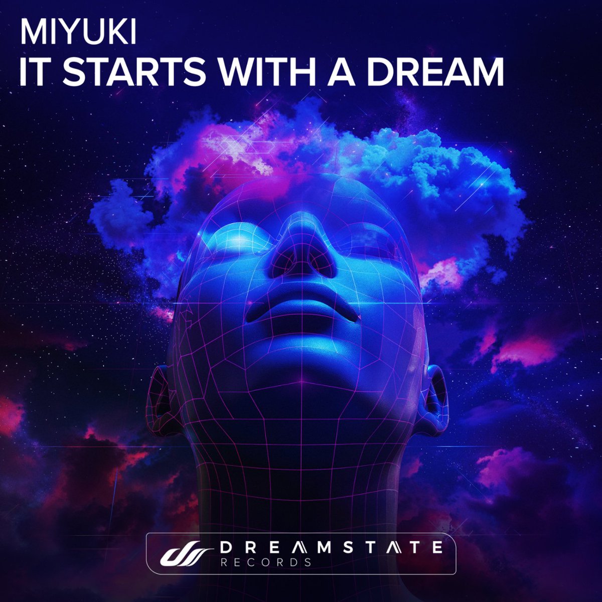 Dropping This Friday - @MiyukiCreates's latest track with #DreamstateRecs, 'It Starts With a Dream' 💭✨ ⏩ Pre-Save/Pre-Order this high-energy melodic tune at → drmst.cc/ItStartsWithAD… 🎶