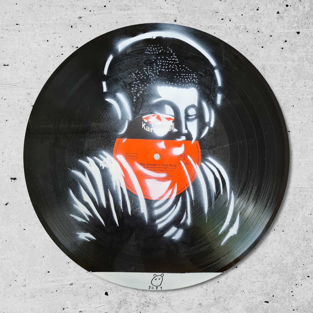 Church of Noise - Buddha
Graffiti on Vinyl Record
Available at: 
saatchiart.com/Crypsybear
#crypsybear #art #graffiti #vinyl #vinylrecords #church #noise #artwork #vinylrecord #Buddha #Buddhism #pray #prayer