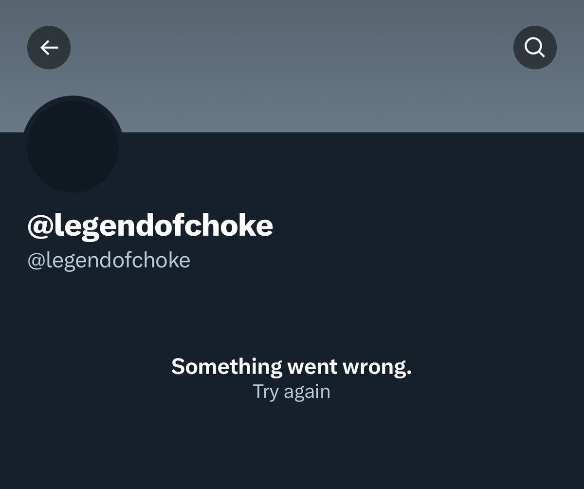 What happened? (@legendofchoke )