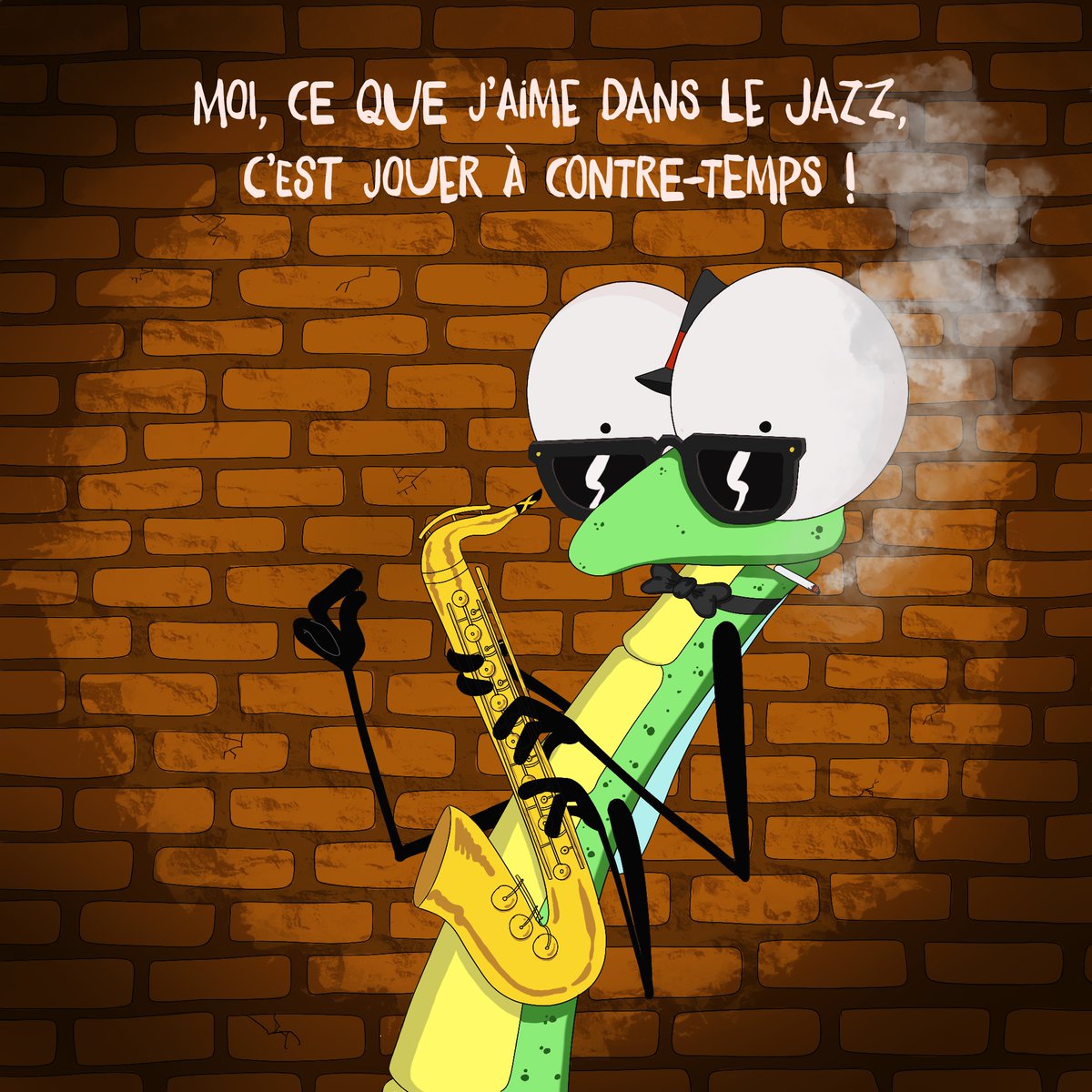 UnEphemere's tweet photo. Et jouer du saxophone pour l'éternité 🎷

#JourneeInternationaleduJazz #JourneeduJazz https://t.co/GPRk0jdCja