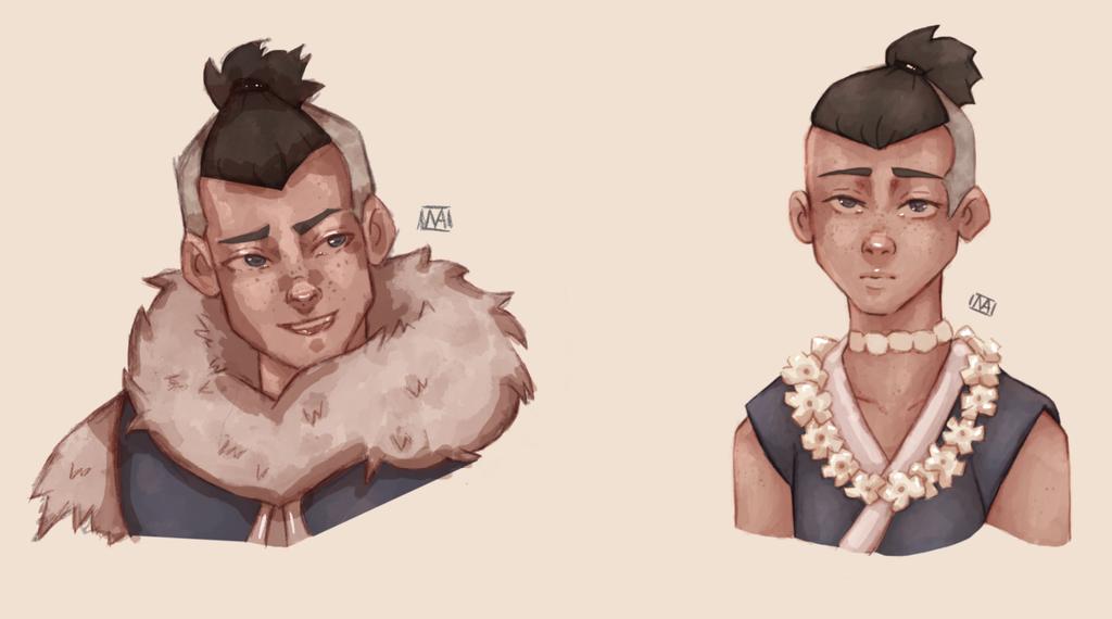 Drawing my sarcastic boy 💙 #sokka #AvatarTheLastAirbender