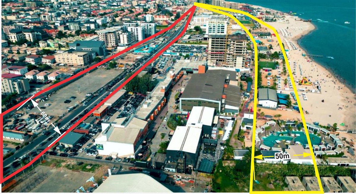 It's not a Coincidence that the diversion of the Costal road from the Original plan(route) is happening at the same time the eko Atlantic is extending their sand filled estate. From this map on eko Atlantic website(1st frame),The estate is going to reach around elegushi. That's…