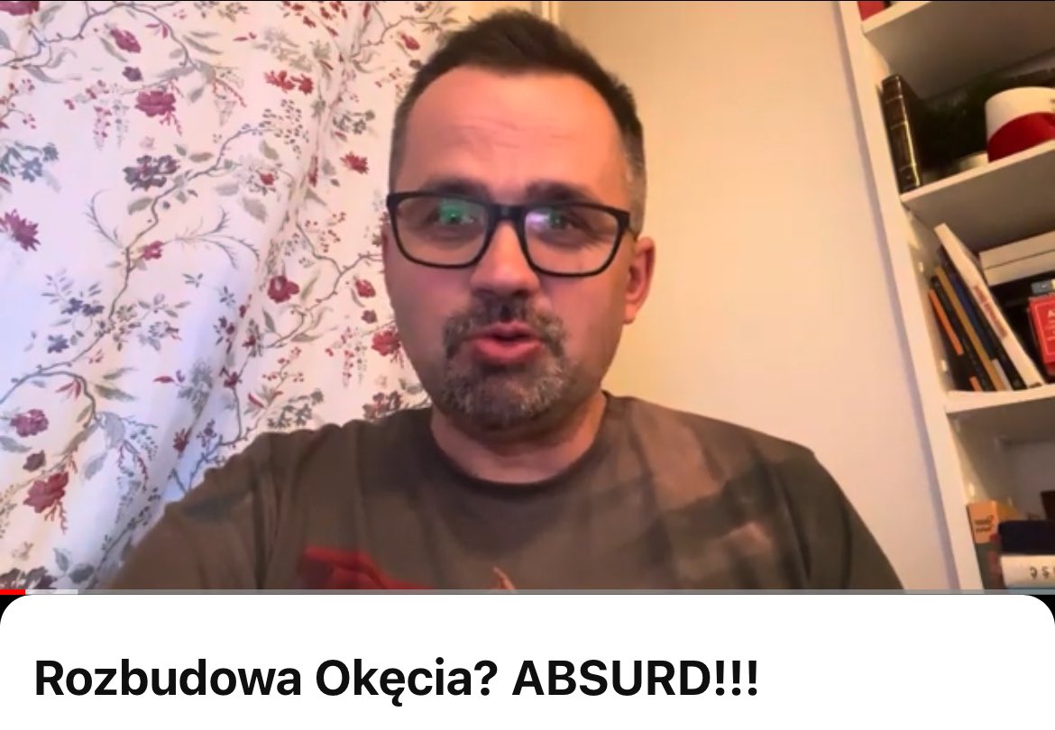 Dlaczego rozbudowa Lotniska Chopina zamiast budowy CPK to absurd? Zapraszam do zapoznania się z krótkim filmem, na którym mówię dlaczego (link w komentarzu).