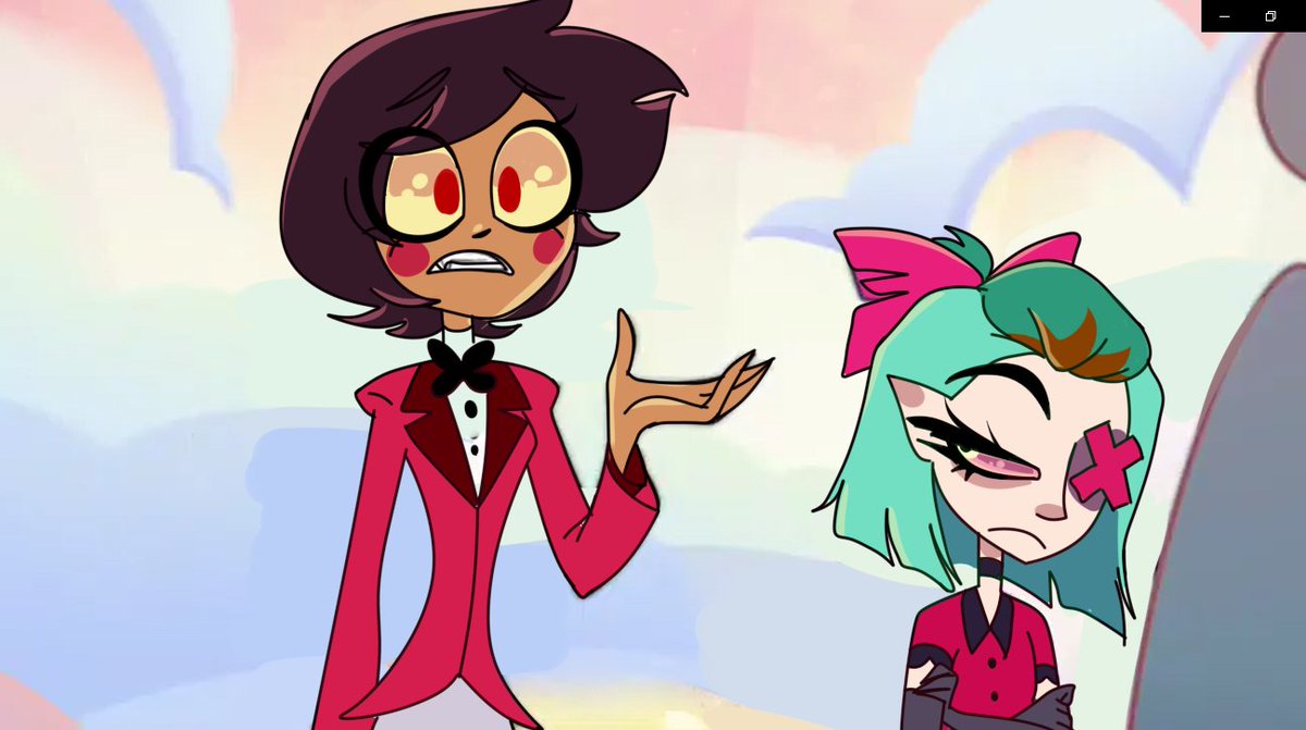 I forgot that I had this edit all ugly among my things, I don't know how to do them well, I just wanted to see them in Hazbin's style KJASDADK #TheOwlhouse #lumity #edit #hazbinhotel