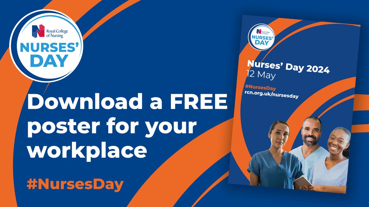 Want to promote #NursesDay events in your workplace? We’ve got you covered. Head to our website to find free promotional resources: bit.ly/4d3dR28