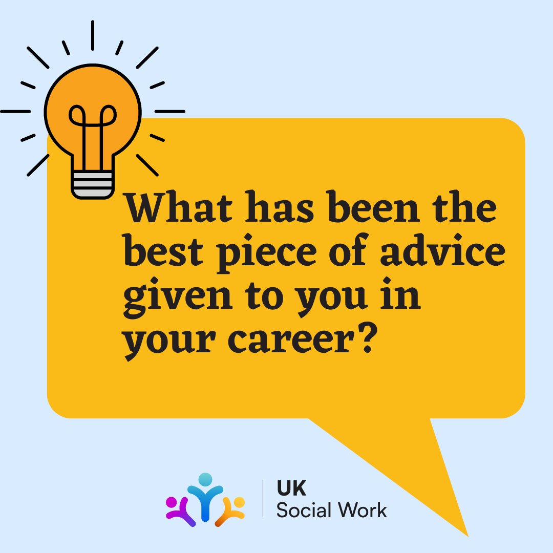 Share your best tips!

#socialwork
#advice
#careeradvice
#socialworkers
#uksocialwork