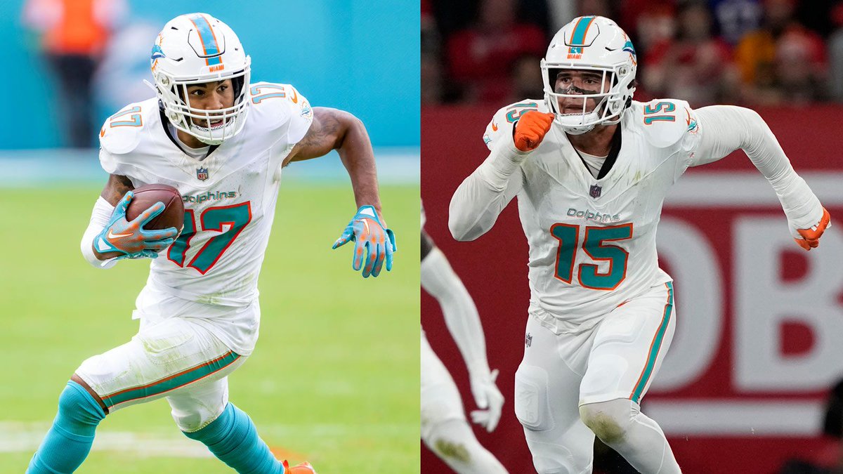 NEW: The #Dolphins have exercised the fifth-year options on Jaylen Waddle and Jaelan Phillips Here to stay! 🙌