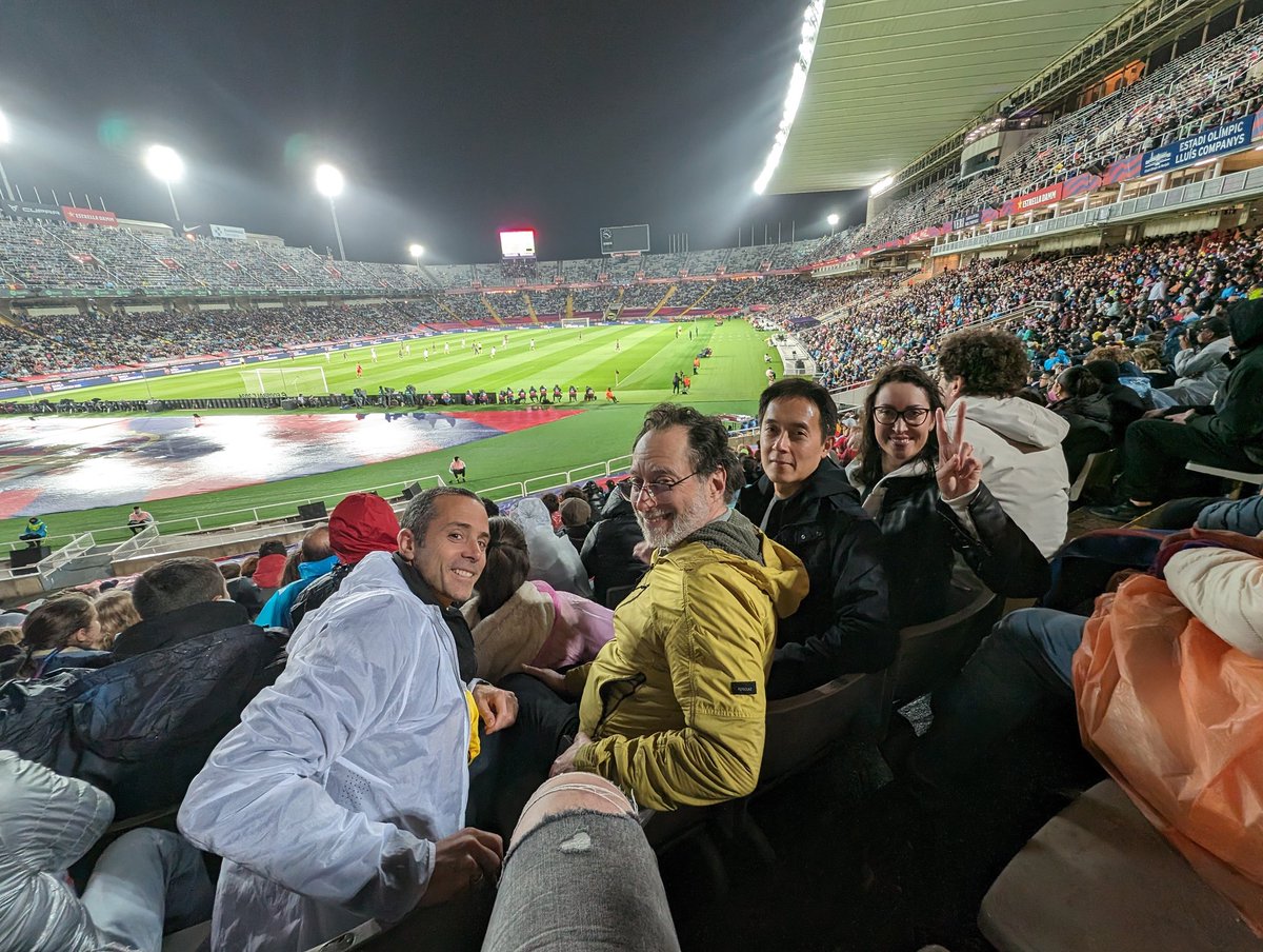 @VedantaBio team at @FCBarcelona game during #ECCMID2024 !