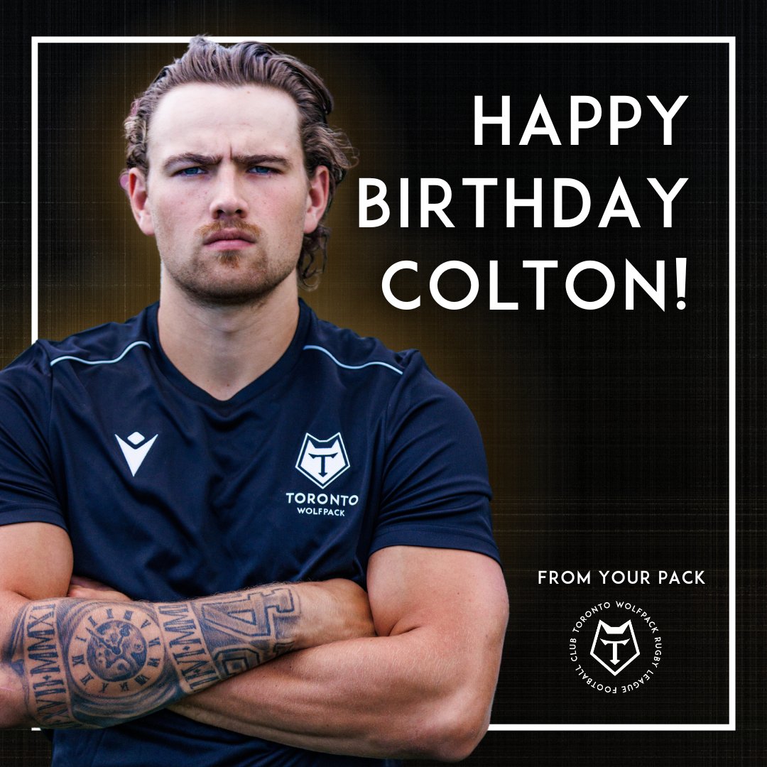 One more birthday shoutout today: happy birthday Colton! We hope you have an amazing day, here's to another great year! Cheers! 🖤🐺🖤
