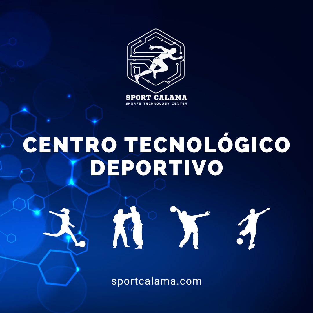 '¡Únete a nuestras redes sociales y descubre todo sobre el Centro Tecnológico Deportivo 🏋️‍♂️📲 en Calama de Sport Calama! 🚀 #InnovacionDeportiva #SportCalama #VidaSana'