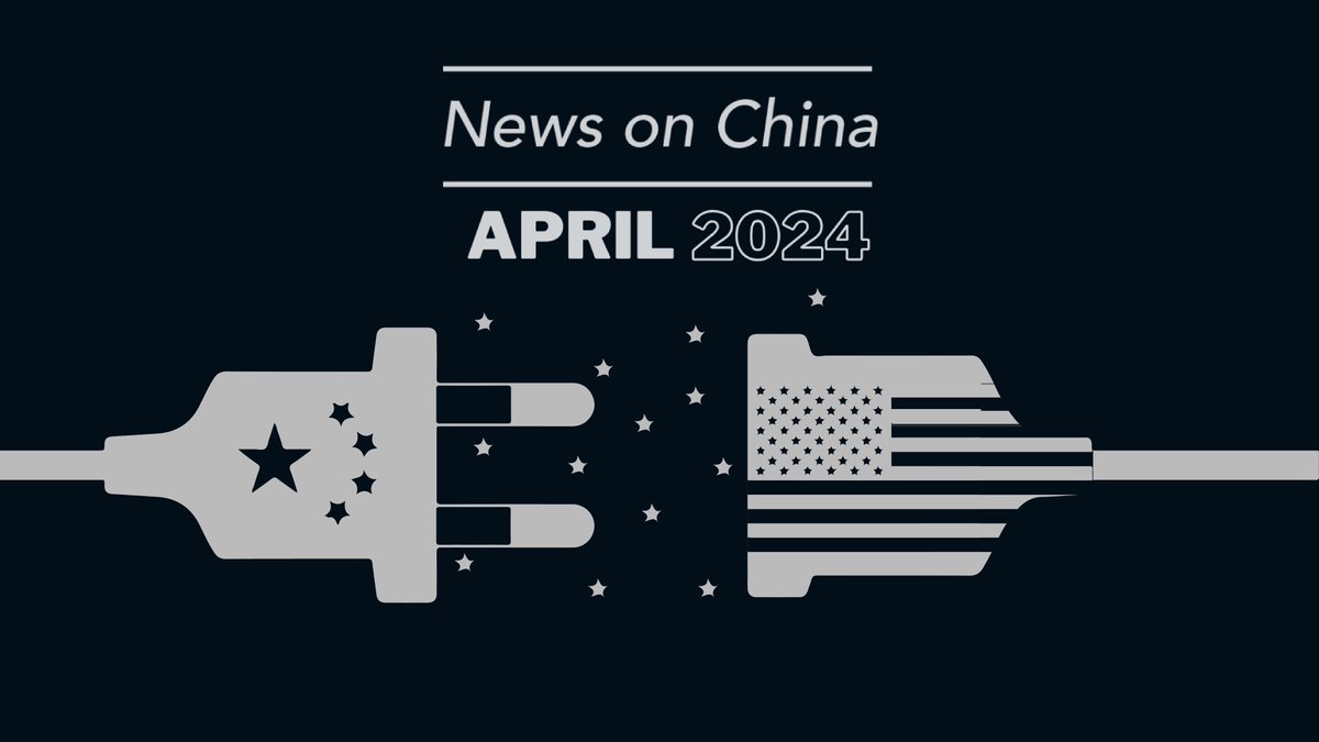 🇨🇳 News on China | April 2024 • For China, Iran's attack on Israel was 'an act of self-defense' • The West's new narrative against China: overcapacity • China exceeds its 5% GDP growth target in first quarter • Historic 'peace trip' by former Taiwanese leader Ma Ying-jeou