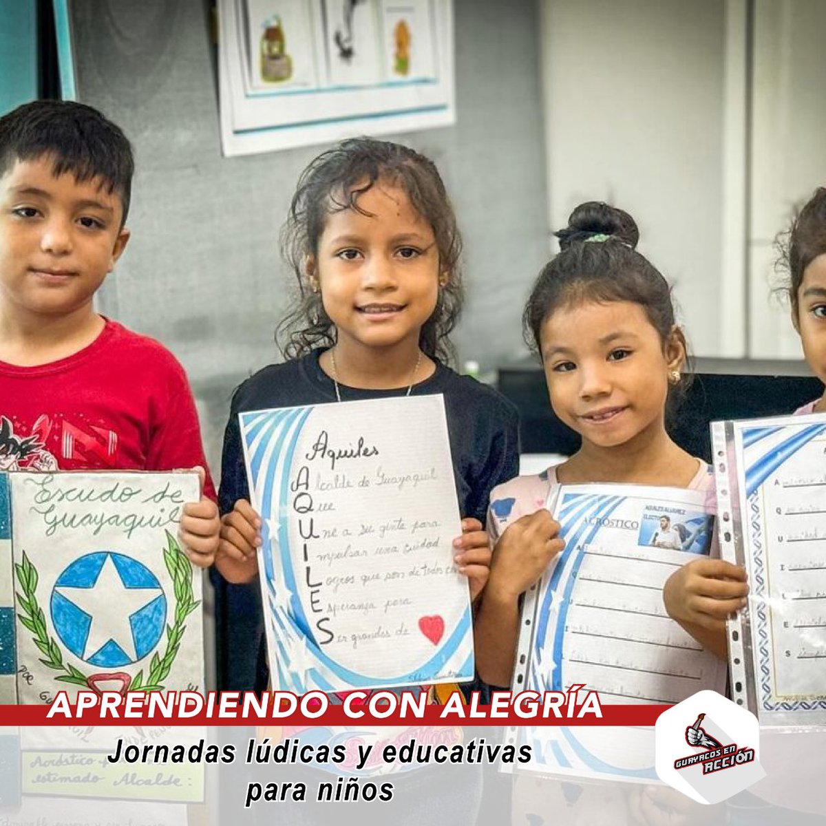 En Guayaquil, promovemos la Nivelación Académica con jornadas divertidas. Los pequeños desarrollan habilidades sociales y amor por el aprendizaje. Únete a la comunidad educativa y disfruta aprendiendo. #GuayaquilEduca #NiñosFelices 🌟📚