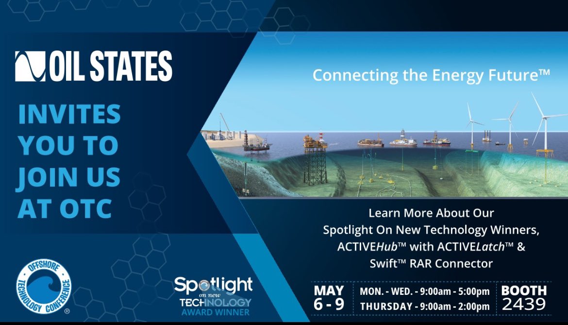 𝗢𝗳𝗳𝘀𝗵𝗼𝗿𝗲 𝗧𝗲𝗰𝗵𝗻𝗼𝗹𝗼𝗴𝘆 𝗖𝗼𝗻𝗳𝗲𝗿𝗲𝗻𝗰𝗲 - 𝗢𝗧𝗖 𝟮𝟬𝟮𝟰  
𝗢𝗶𝗹 𝗦𝘁𝗮𝘁𝗲𝘀 𝗦𝗽𝗼𝘁𝗹𝗶𝗴𝗵𝘁 𝗼𝗻 𝗡𝗲𝘄 𝗧𝗲𝗰𝗵𝗻𝗼𝗹𝗼𝗴𝘆® 𝗔𝘄𝗮𝗿𝗱 
𝗕𝗼𝗼𝘁𝗵 𝟮𝟰𝟯𝟵 – 𝗛𝗮𝗹𝗹 𝗖 - 𝟲–𝟵 𝗠𝗮𝘆 𝟮𝟰 | 𝗡𝗥𝗚 𝗣𝗮𝗿𝗸, 𝗛𝗼𝘂𝘀𝘁𝗼𝗻
#OTC2024