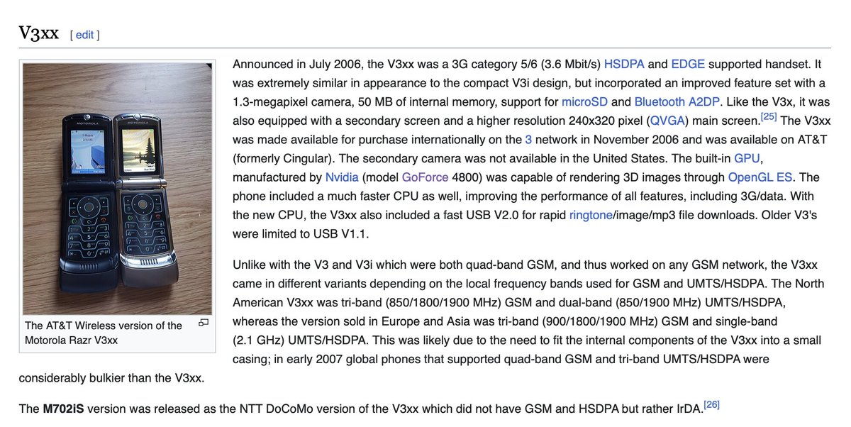 the Motorola RAZR v3xx GPU was MADE BY NVIDIA?!?!??!